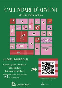 CALENDARIO DE ADVIENTO DE CIUTADELLA ANTIGA